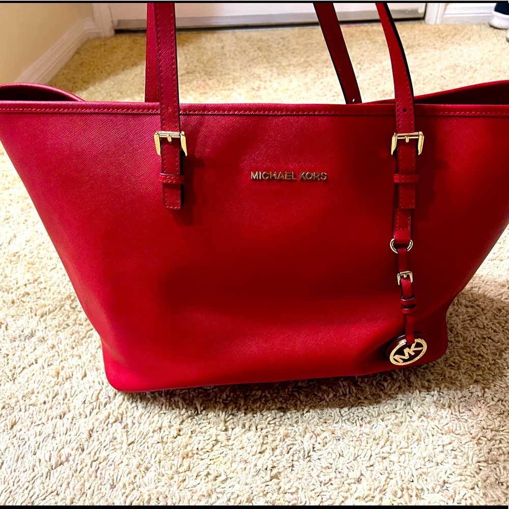 Big MK red bag